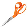 Fiskars; Premier Heavy-Duty Scissors, 9 inch;, Pointed, Orange