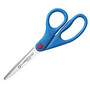 Westcott; Office Scissors, 8 inch;, Straight, Blue