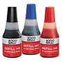 2000 PLUS; Self-Inking Stamp Refill Ink, 1 Oz, Red