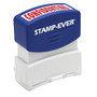 Harland Clarke Pre-Inked Stamp,  inch;Confidential, inch; 9/16 inch; x 1 11/16 inch;, Red Ink