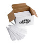 Office Snax Breakroom Stir Sticks, White, Box Of 1,000