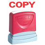 SKILCRAFT Pre-Inked  inch;Copy inch; Message Stamp - Message Stamp -  inch;COPY inch; - 1.63 inch; Impression Width x 0.50 inch; Impression Length - 50000 Impression(s) - Red - 1 Each