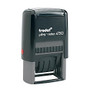 Trodat Self-Inking Stamp, Date/Message,  inch;RECEIVED inch;, 1 inch; x 1 5/8 inch;, 65% Recycled, Red/Blue