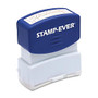 U.S. Stamp & Sign Pre-inked Stamp - Message Stamp -  inch;FAXED inch; - 0.56 inch; Impression Width x 1.69 inch; Impression Length - 50000 Impression(s) - Red - 1 Each