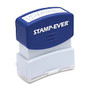 U.S. Stamp & Sign Pre-inked Stamp - Message Stamp -  inch;PAID inch; - 0.56 inch; Impression Width x 1.69 inch; Impression Length - 50000 Impression(s) - Blue - 1 Each