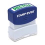 U.S. Stamp & Sign Pre-inked Stamp - Message Stamp -  inch;RECYCLE inch; - 0.56 inch; Impression Width x 1.69 inch; Impression Length - 50000 Impression(s) - Green - 1 Each