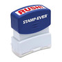 U.S. Stamp & Sign Pre-inked Stamp - Message Stamp -  inch;RUSH inch; - 0.56 inch; Impression Width x 1.69 inch; Impression Length - 50000 Impression(s) - Red - 1 Each