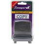 Xstamper Pre-inked Copy Title Stamp - Message Stamp -  inch;COPY inch; - 0.50 inch; Impression Width x 1.63 inch; Impression Length - 50000 Impression(s) - Black - Rubber - 1 Each