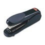 MAX Flat Clinch Standard Stapler - 30 Sheets Capacity - 210 Staple Capacity - Full Strip - 1/4 inch; Staple Size - Black