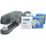 Rapesco 790 Front Loading Long Arm Stapler with Staples Set - 50 Sheets Capacity - 26/8mm, 24/8mm, 26/6mm, 24/6mm Staple Size