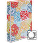 Avery Colorful Design Mini Durable Style Binder - 1 inch; Binder Capacity - 5 1/2 inch; x 8 1/2 inch; Sheet Size - Round Ring Fastener - 2 Internal Pocket(s) - 1 Each