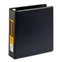 Heavy-Duty D-Ring Binder By [IN]PLACE;, 2 inch; Rings, 100% Recycled, Black