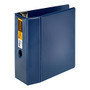 Heavy-Duty D-Ring Binder By [IN]PLACE;, 5 inch; Rings, 100% Recycled, Navy