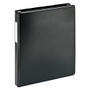 Heavy-Duty D-Ring Label Holder Reference Binder By [IN]PLACE;, 1 inch; Rings, 45% Recycled, Black