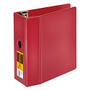 Heavy-Duty Reference Binders By [IN]PLACE;, 5 inch; Capacity, 100% Recycled, Dark Red