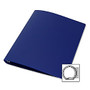 Samsill 28-Gauge Poly 3-Ring Binder - 1 inch; Binder Capacity - Letter - 8 1/2 inch; x 11 inch; Sheet Size - 3 x Round Ring Fastener(s) - Poly - Blue - 1 / Each