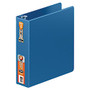 Wilson Jones; Heavy Duty Binder, 2 inch; Round-Ring, 45% Recycled, PC Blue