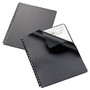 Office Wagon; Brand Binding Backs, 8 3/4 inch; x 11 1/4 inch;, Black, Pack Of 25