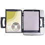 OIC; Portable Clipboard Storage Case, 11 3/4 inch; x 14 1/2 inch; x 1 1/2 inch;, Gray