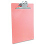 Saunders Breast Cancer Awareness Clipboard - 1 inch; Clip Capacity - 8.30 inch; x 11.70 inch; - Plastic - Pink