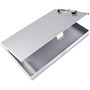 Saunders Tuff Writer Recycled Aluminum Clipboard - 1 inch; Clip Capacity - Side Opening - 12 inch; - Low Profile - Aluminum - Silver