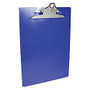 Saunders; Plastic Clipboard, 8 1/2 inch; x 12 inch;, 50% Recycled, Blue