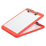 SKILCRAFT; Portable Desktop Clipboard, 9 inch;H x 13 inch;W x 1 inch;D, Bright Orange