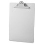 Sparco Aluminum Clipboard, 8 1/2 inch;x 11 1/2 inch;, Silver