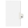 Avery Individual Side Tab Legal Exhibit Dividers - 1 Printed Tab(s) - Digit - Exhibit 231 - 8.50 inch; Divider Width x 11 inch; Divider Length - Letter - White Paper Divider - Paper Tab(s) - 25 / Pack