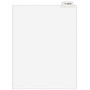 Avery; 30% Recycled Bottom-Tab Legal Exhibit Dividers, Exhibit A, 8 1/2 inch; x 11 inch;, Pack Of 25