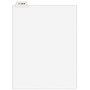Avery; 30% Recycled Bottom-Tab Legal Exhibit Dividers, Exhibit E, 8 1/2 inch; x 11 inch;, Pack Of 25