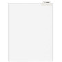 Avery; 30% Recycled Bottom-Tab Legal Exhibit Dividers, Exhibit K, 8 1/2 inch; x 11 inch;, Pack Of 25