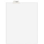 Avery; Avery-Style 30% Recycled Collated Legal Index Exhibit Dividers, 8 1/2 inch; x 11 inch;, White Dividers/White Tabs, EXHIBIT I, Pack Of 25