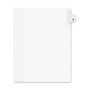 Kleer-Fax; Individual Tab 100% Recycled Legal Exhibit Dividers, Side Tab, Letter Size, 9