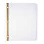 Office Wagon; Brand Erasable Big Tab Dividers, 8-Tab, White, Pack Of 2 Sets