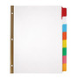 Office Wagon; Brand Write-On Dividers, 8 Tab, 3 sets, Multicolor