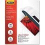 Fellowes SuperQuick Laminating Pouches, Glossy, 8.5 inch; x 11 inch;, 5 mil Thick, Clear, Pack Of 100