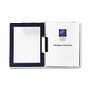 Avery Flexi-View Swing Clip Report Folder - Letter - 8 1/2 inch; x 11 inch; Sheet Size - 25 Sheet Capacity - Internal Pocket(s) - Plastic - Navy Blue - 1 Each