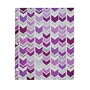 Divoga; 2-Pocket Paper Folder, Chevron Collection, Letter Size, Purple