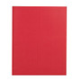 Office Wagon Brand 2-Pocket Folders With Fasteners, 1/2 inch; Capacity, Red, Pack Of 25