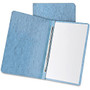 Oxford Pressboard Report Covers w/ Hinge - 3 inch; Folder Capacity - Letter - 8 1/2 inch; x 11 inch; Sheet Size - 2 x Prong Fastener(s) - Pressboard - Light Blue - 1 Each