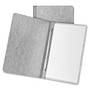 Oxford Side Hinge Pressboard Report Covers - Letter - 8 1/2 inch; x 11 inch; Sheet Size - 2 x Prong Fastener(s) - 3 inch; Fastener Capacity - 20 pt. Folder Thickness - Paperboard, Pressboard - Gray - 1 Each