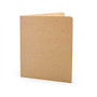 ReBinder&trade; RePocket Presentation Folder, 9 1/4 inch; x 11 5/8 inch;, 100% Recycled, Brown Kraft