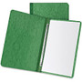 TOPS Pressboard Report Cover - 3 inch; Folder Capacity - Letter - 8 1/2 inch; x 11 inch; Sheet Size - 2 Fastener(s) - 20 pt. Folder Thickness - Pressboard - Dark Green - 1 / Each