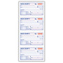 Adams; Carbonless 2-Part Money/Rent Receipt Book, 5 1/4 inch; x 11 inch;, Book Of 200 Sets