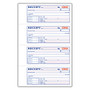 Adams; Carbonless 2-Part Money/Rent Receipt Book, 7 5/8 inch; x 11 inch;, Book Of 200 Sets