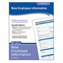 Adams; New Employee Information Forms