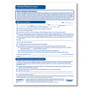 ComplyRight FMLA Eligibility Company Response Forms, 8 1/2 inch; x 11 inch;, White, Pack Of 50