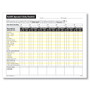 ComplyRight Forklift Operators Daily Checklist Sheets, 8 1/2 inch; x 11 inch;, White, Pack Of 50