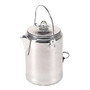 Stansport Camper's Cook Ware 9-Cup Percolator Coffee Pot, Silver